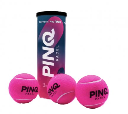 PINQ padelbal - tube 3 ballen