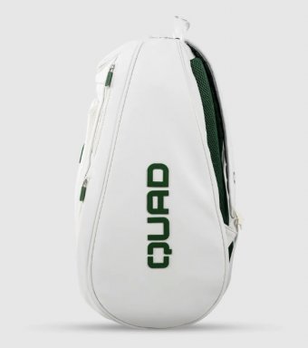 QUAD padelbag wit en groen
