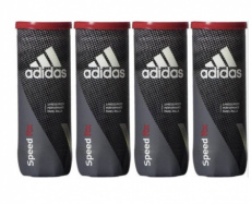 Adidas Speed RX padelballen - 4 tubes van 3 ballen Adidas Speed RX padelballen - 4 tubes van 3 ballen