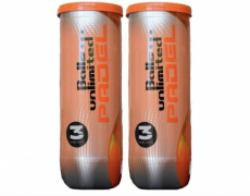 Balls Unlimited padel ballen - 2*3 Balls Unlimited padelballen - 3-tube X 2