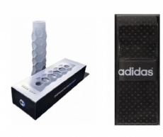 Bullpadel Hesacore + 1 witte Adidas padel overgrip Bullpadel Hesacore + 1 witte Adidas padel overgrip