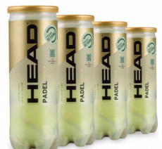 Head Pro S Padel Ballen - 4 Pack (4 Blikken) Head Pro S Padel Ballen - 4 Pack (4 Blikken)
