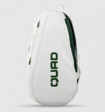 QUAD padelbag wit en groen Padel Bag White & Green