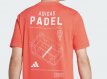 T-shirt padel  - L T-shirt padel graphic tee red