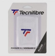 Tecnifibre polsband wit XL Tecnifibre polsband wit XL