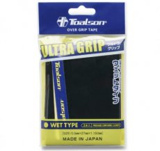 Toalson Ultra Overgrip 3 St. zwart Toalson Ultra Overgrip 3 St. zwart
